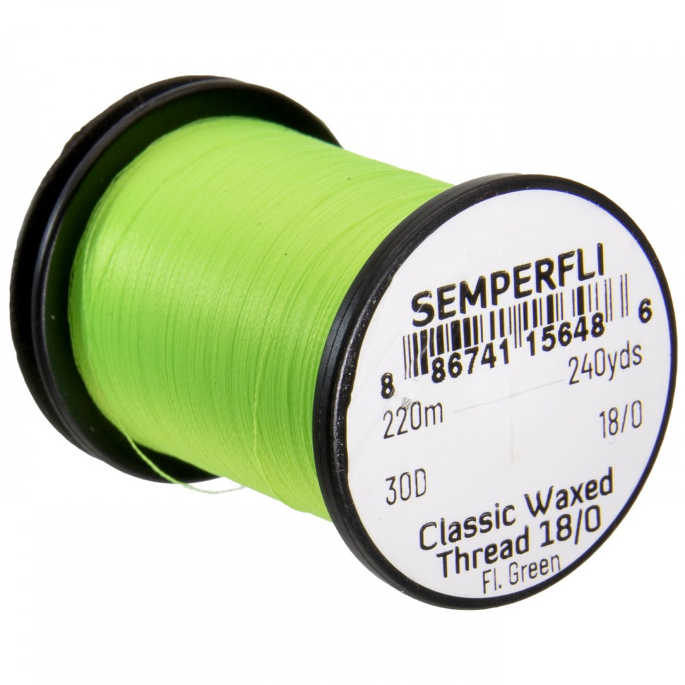 Semperfli Classic Waxed Threads 18/0 30D