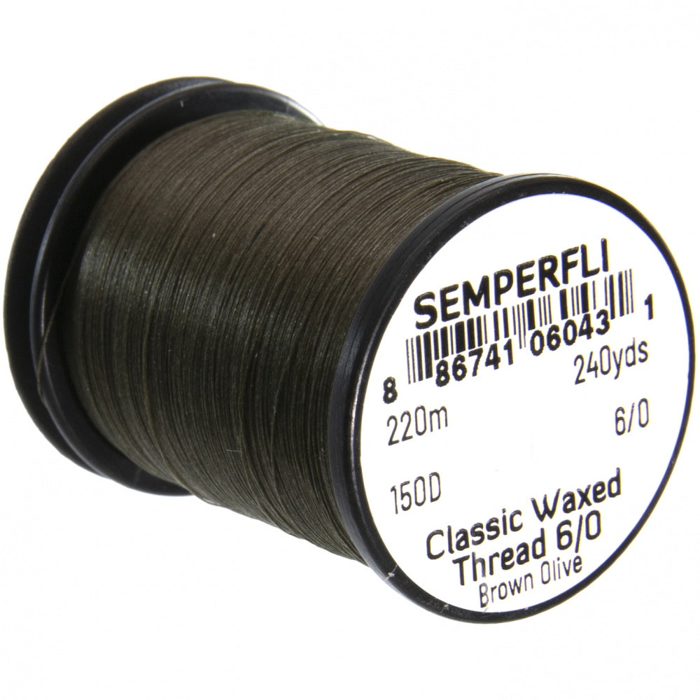 Semperfli Classic Waxed Threads 6/0 150D