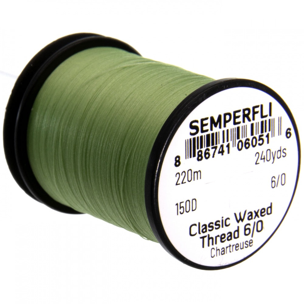 Semperfli Classic Waxed Threads 6/0 150D