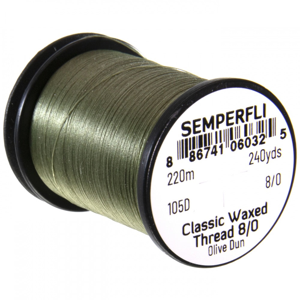 Semperfli Classic Waxed Threads 8/0 105D