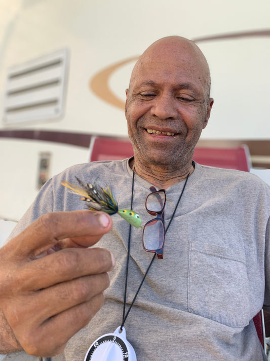 One Of A Kind- World Class Balsa Bug Carver/Fly Tier Gerry “Randy” Randolph.