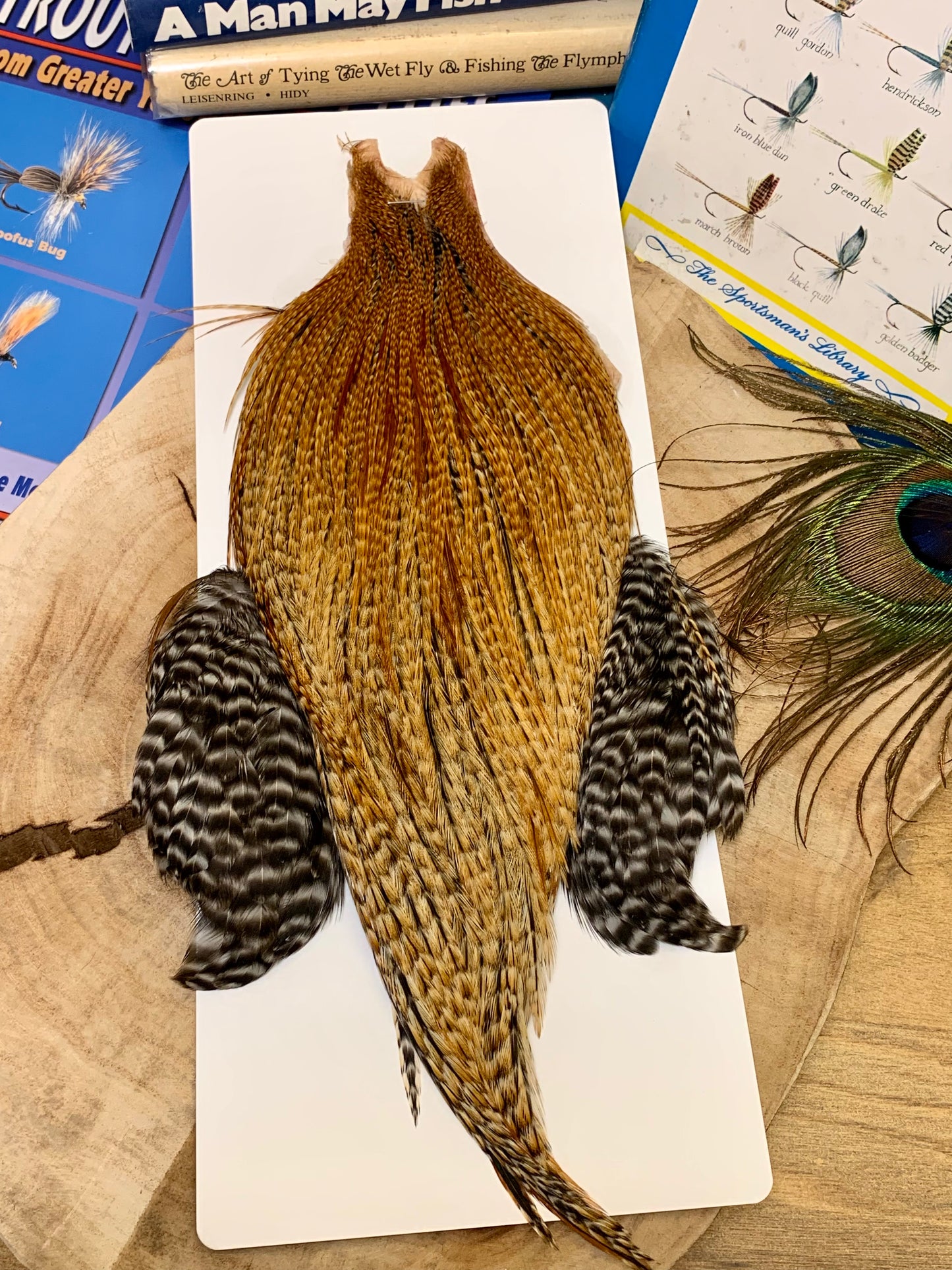 fly tying hackle inspired by earth’s natural beauty – Borealis Hackle