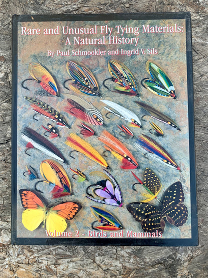 Rare And Unusual Fly Tying Materials: A Natural History vol1 Birds (Unsigned) & vol2