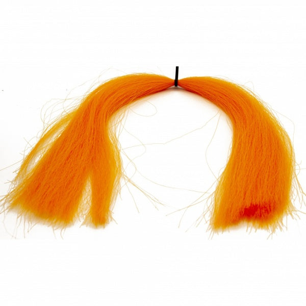 Synthetic Cashmere Monkey Fluoro Hot Orange