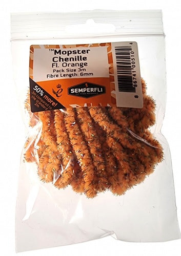 Mopster Mop Chenille 6mm Fl Orange