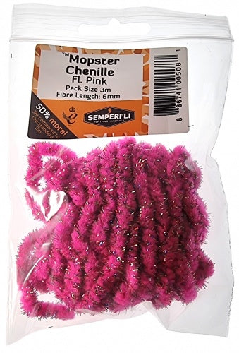 Mopster Mop Chenille 6mm Fl Pink