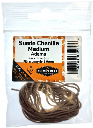 Suede Chenille 1.5mm Medium Adams