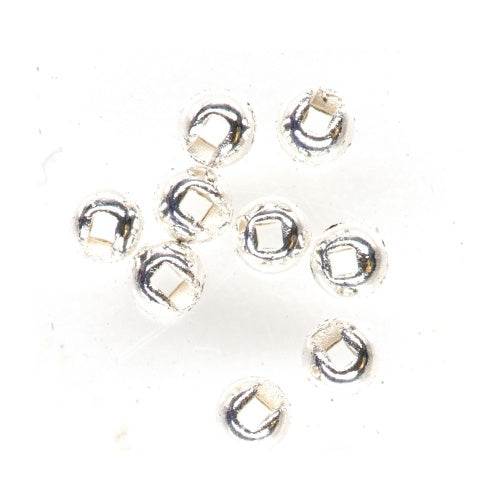 Tungsten Slotted Beads 1.5mm (1/16 Inch) Silver