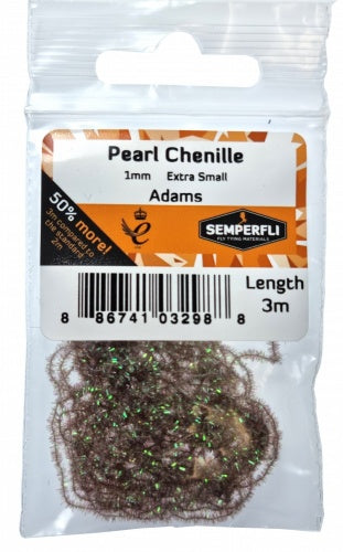 Pearl Chenille 1mm Adams