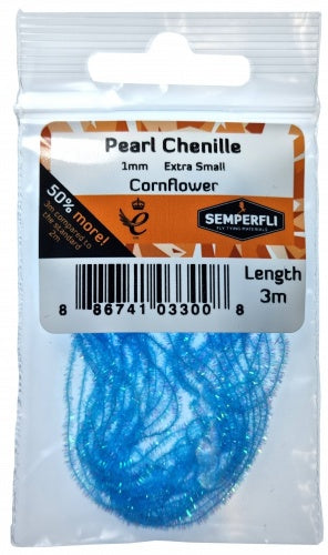 Pearl Chenille 1mm Cornflower