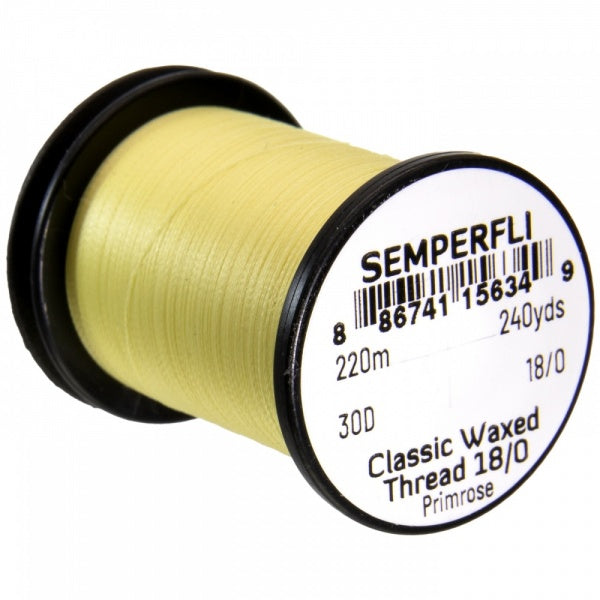 Classic Waxed Thread 18/0 240 Yards Primrose