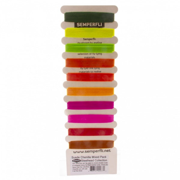 Suede Chenille Mixed Pack Steelhead