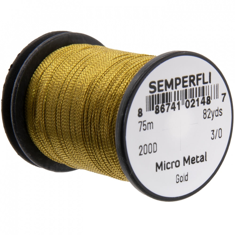 Semperfli Micro Metal Hybrid Thread, Tinsel & Wire