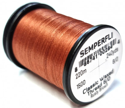 Semperfli Classic Waxed Threads 6/0 150D