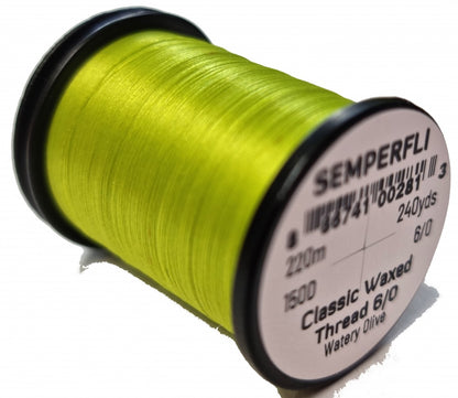 Semperfli Classic Waxed Threads 6/0 150D