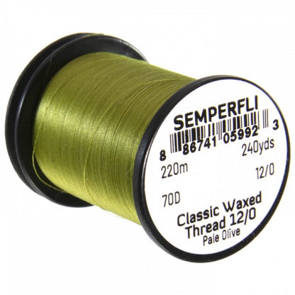 Classic Waxed Thread 12/0 240 Yards Pale Olive