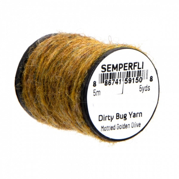 Dirty Bug Yarn Mottled Golden Olive