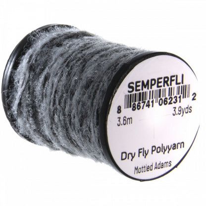 Dry Fly Polyyarn Mottled Adams