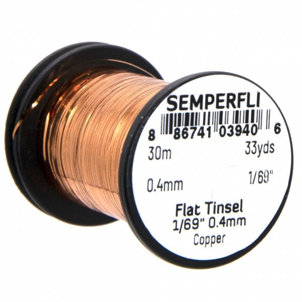 1/69" Copper Mirror Tinsel