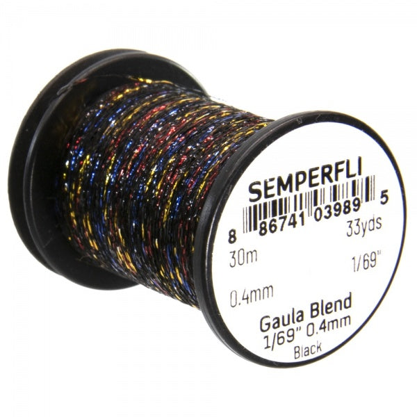 1/69" Gaula Black Tinsel