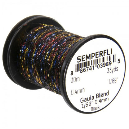 1/69" Gaula Black Tinsel