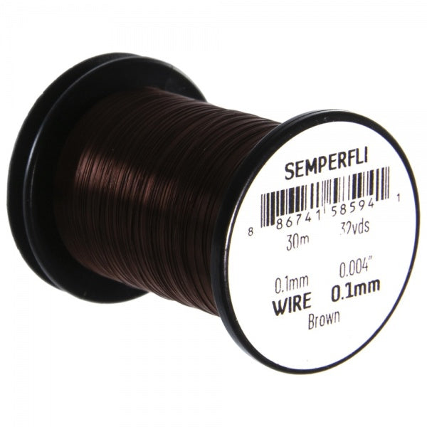 Wire 0.1mm Brown