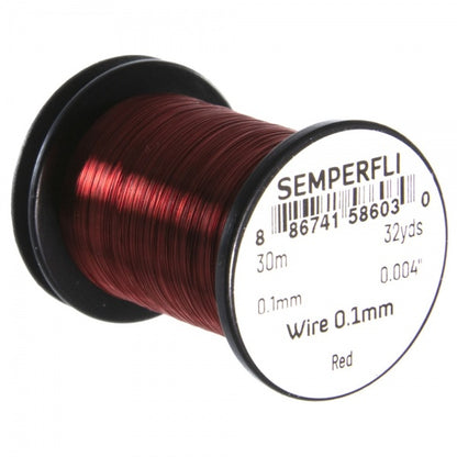 Wire 0.1mm Red