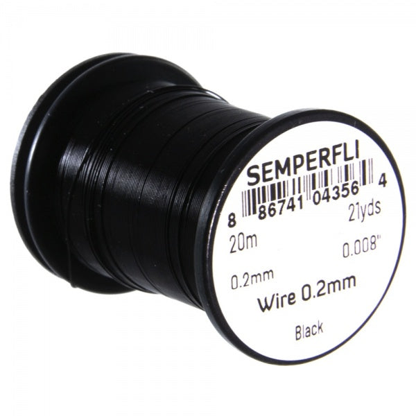 Wire 0.2mm Black