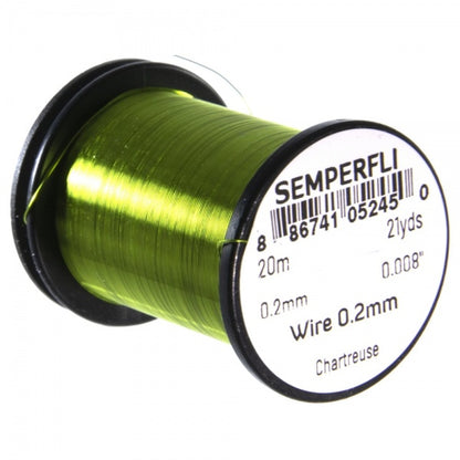 Wire 0.2mm Chartreuse