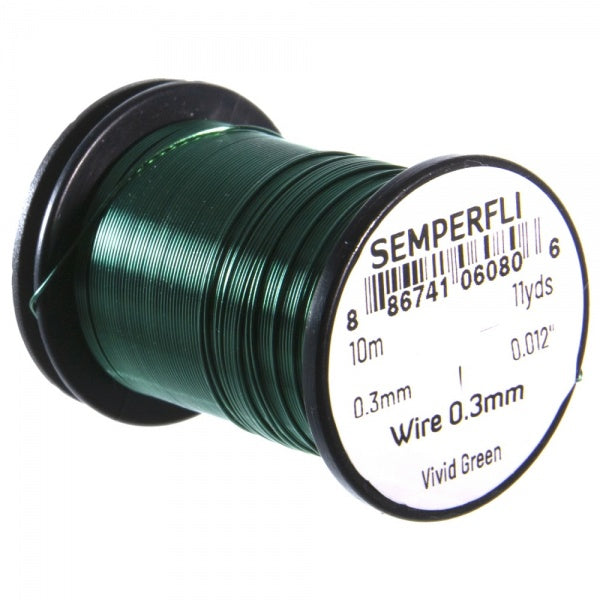 Wire 0.3mm Vivid Green