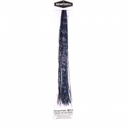 SemperFlash Holographic 1/69" Black Sparkles
