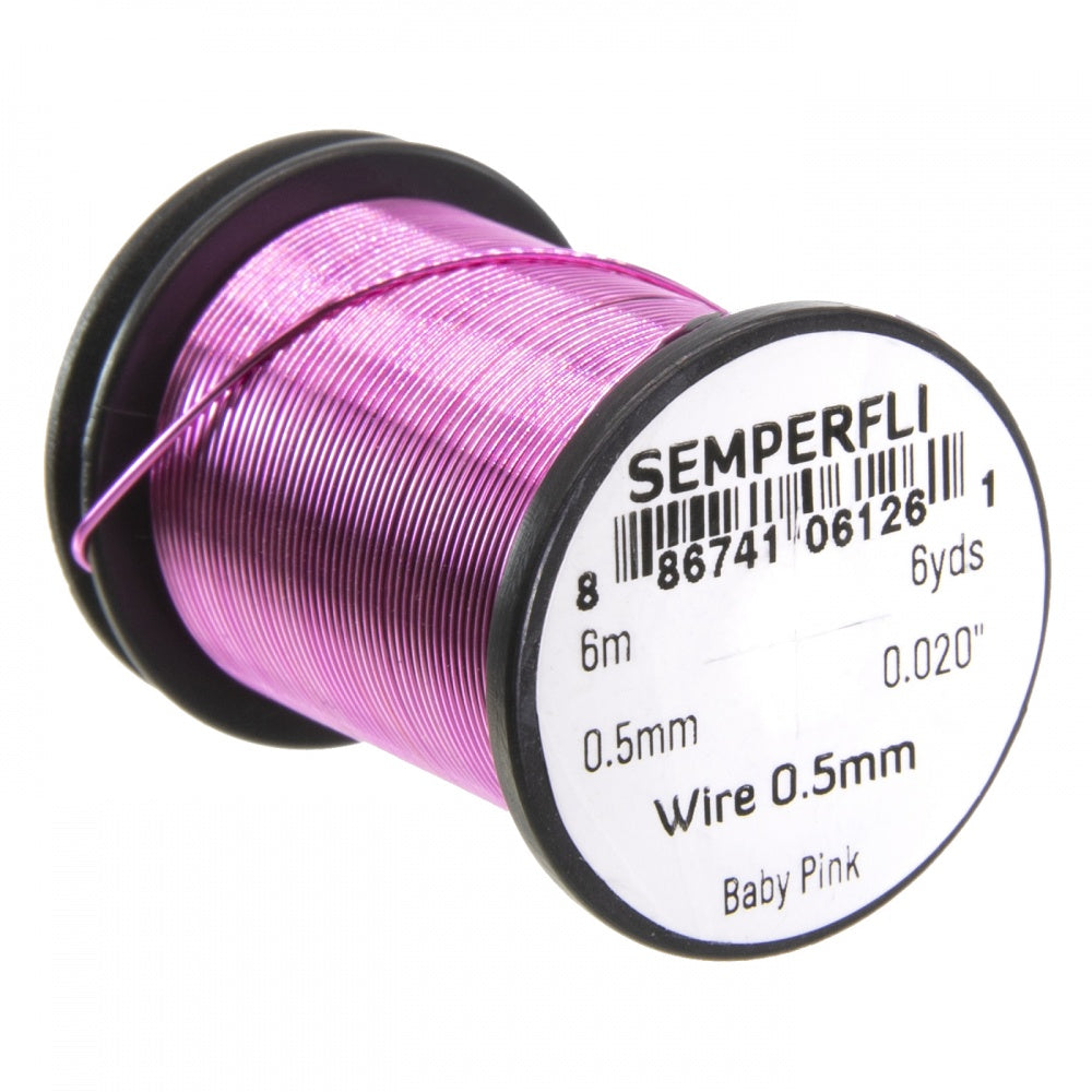 Semperfli Non Tarnishing Fly Tying Wire 0.5mm