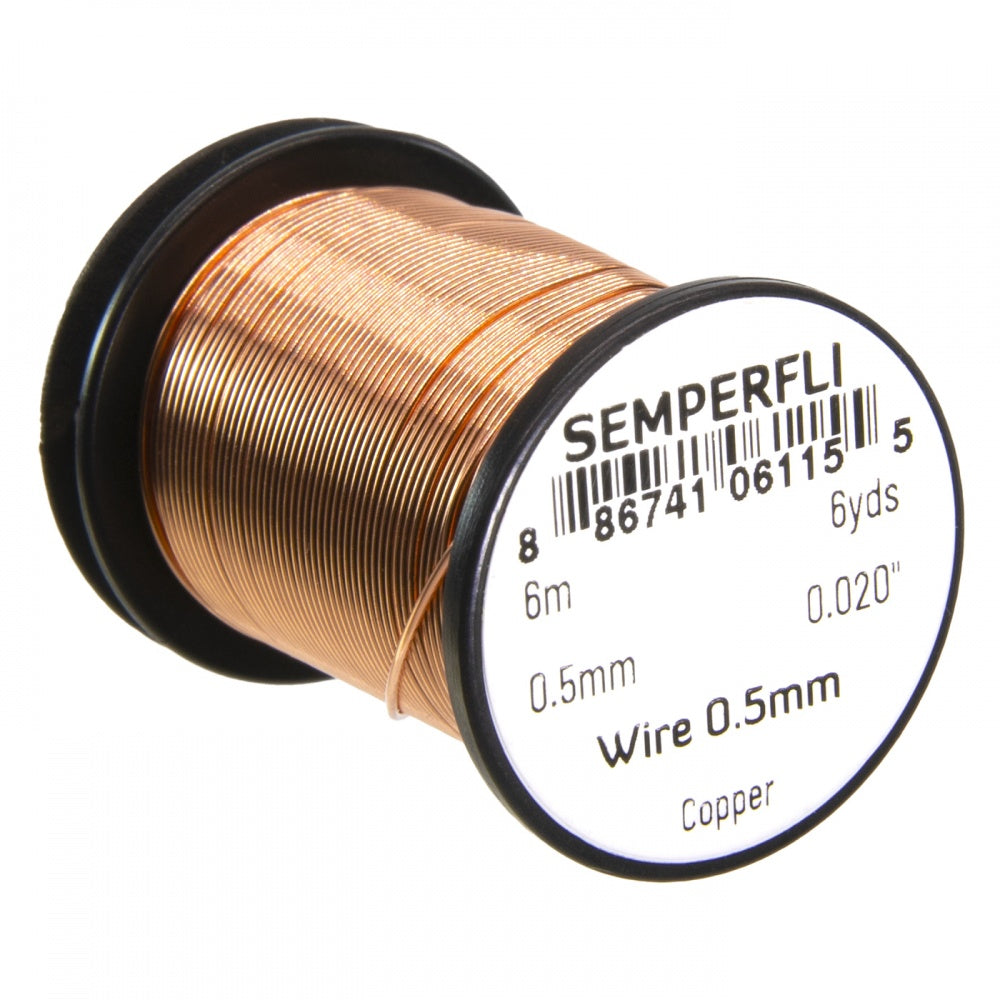 Semperfli Non Tarnishing Fly Tying Wire 0.5mm