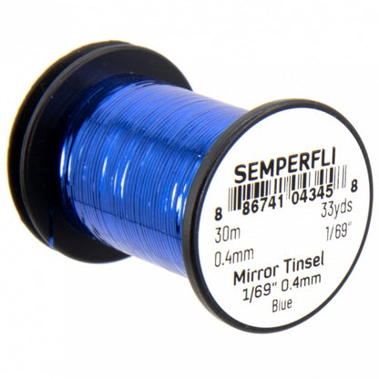 1/69" Blue Mirror Tinsel